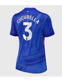 Chelsea Marc Cucurella #3 Replika Hemmakläder Dam 2025-26 Kortärmad